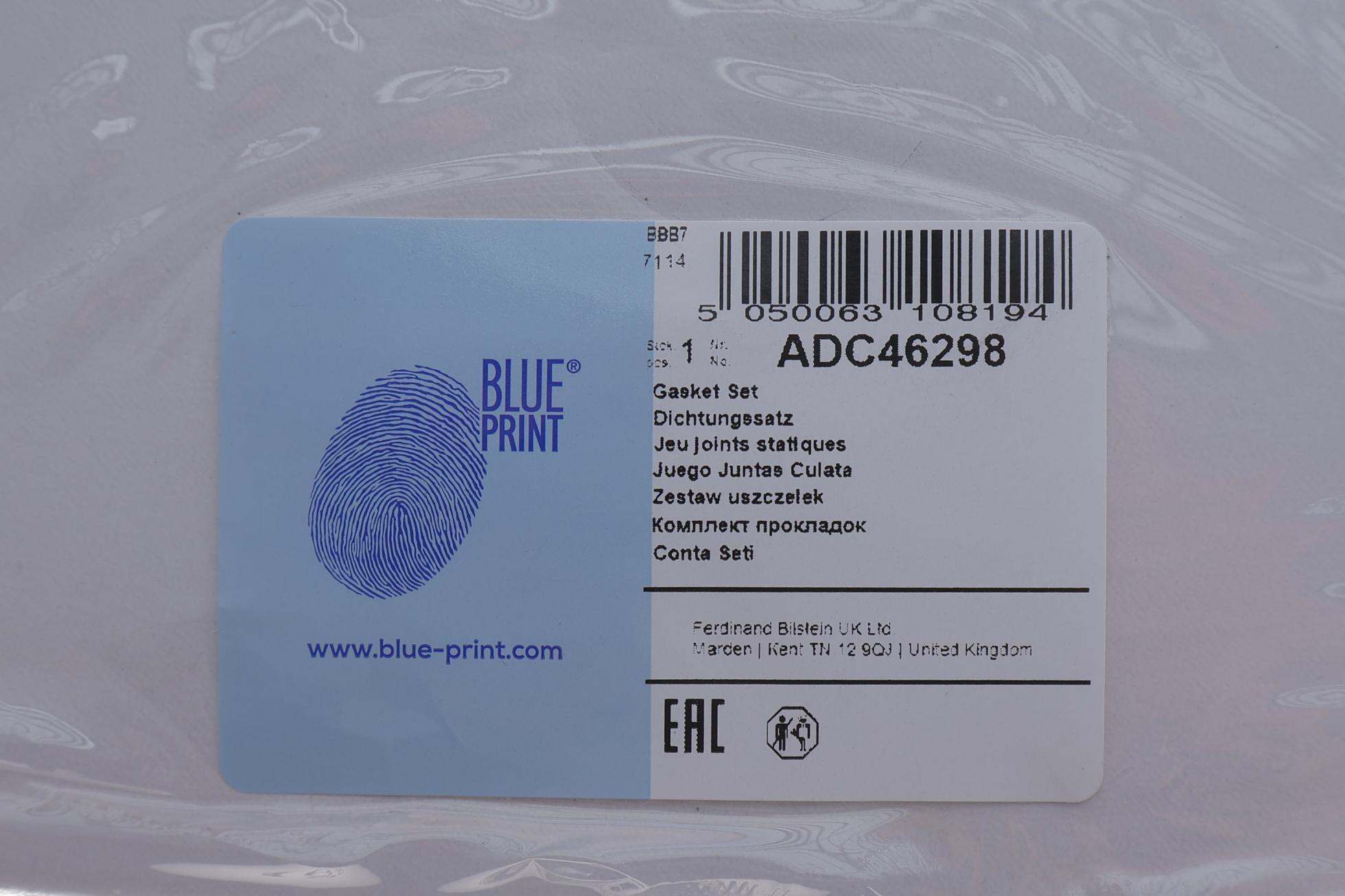 ADC46298 BLUE PRINT